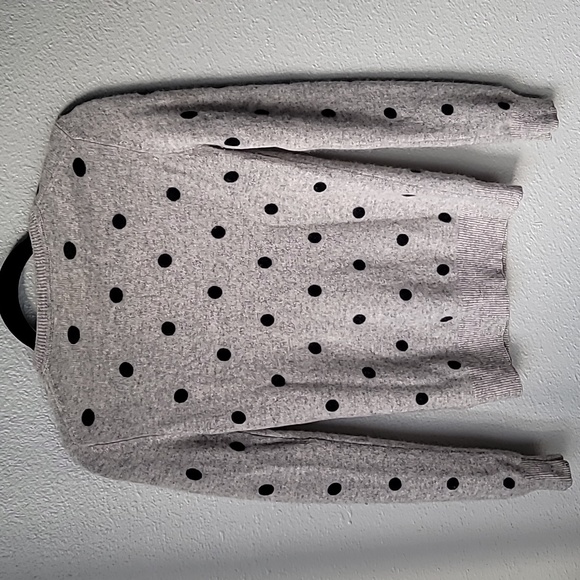 RARE Collectible Cynthia Rowley Polka Dot Cashmere Sweater - Picture 7 of 12